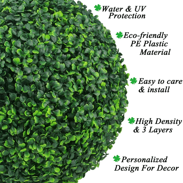 illustralect Last Day 70% OFF - Artificial Plant Topiary Ball