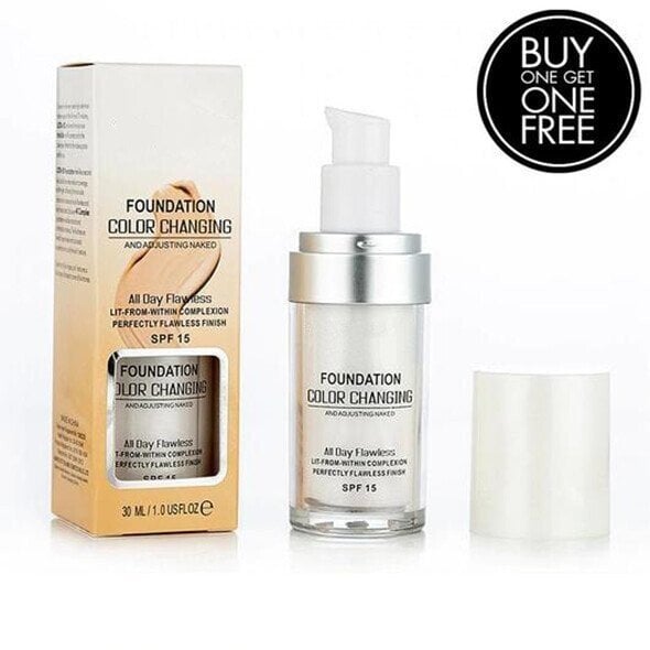 Last Day Buy 1 Get 1 Free - 2023 for Best Color Changing Mature Skin Foundation