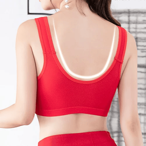 Last Day BUY 1 GET 2 FREE-2023 Front Button Breathable Skin-Friendly Cotton Bra