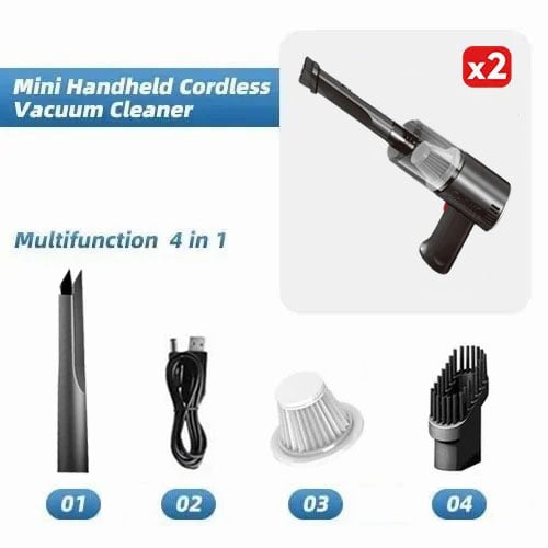 Last Day Promotion 48% OFF - Wireless Handheld Car Vacuum Cleaner