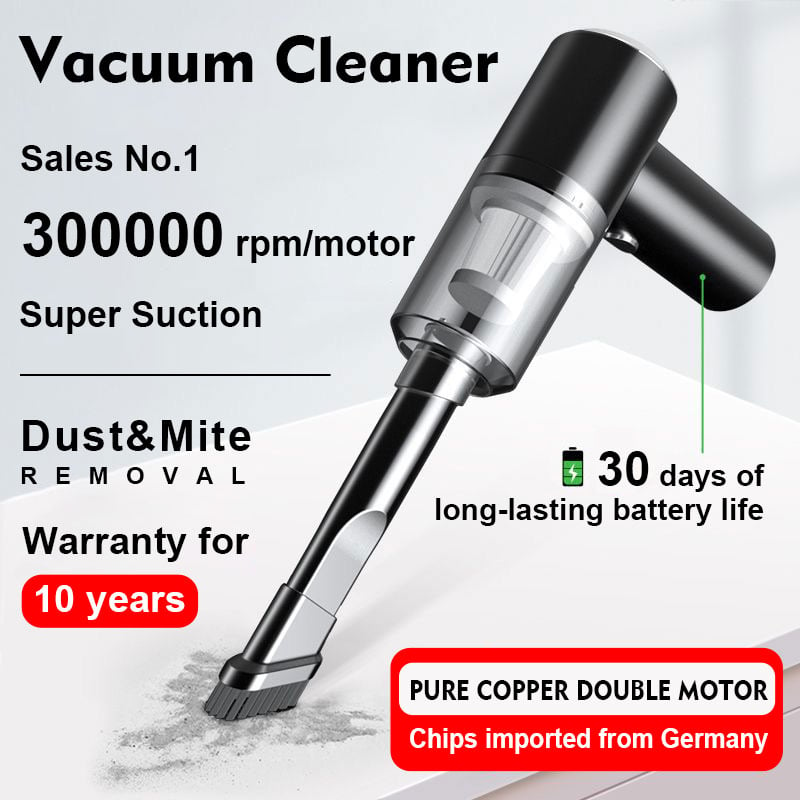 Last Day Promotion 48% OFF - Wireless Handheld Car Vacuum Cleaner