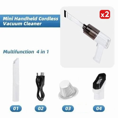 Last Day Promotion 48% OFF - Wireless Handheld Car Vacuum Cleaner