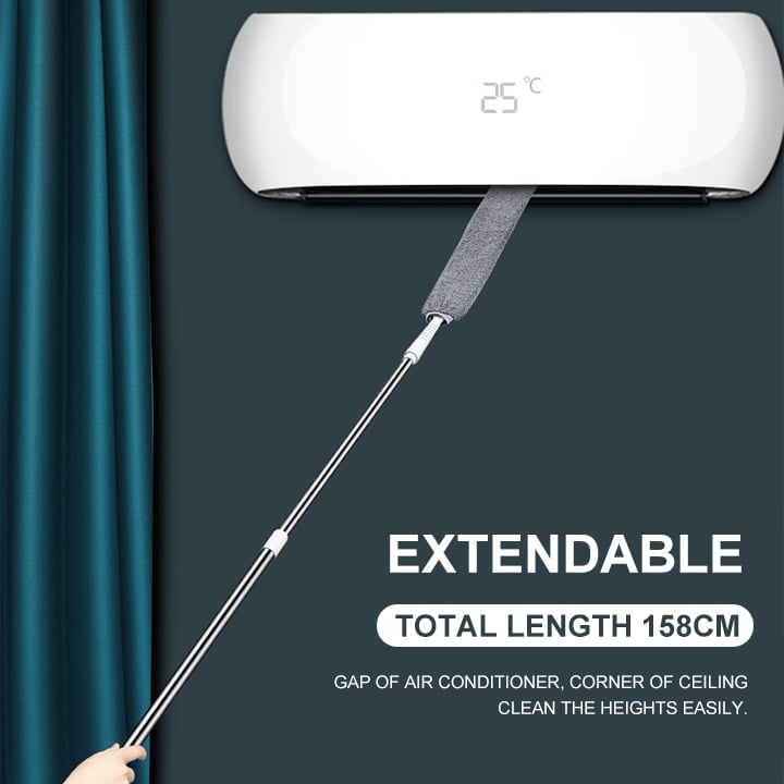 Last Day Promotion 49% OFF - Retractable Gap Dust Cleaner(Get gift-broom holder Free)