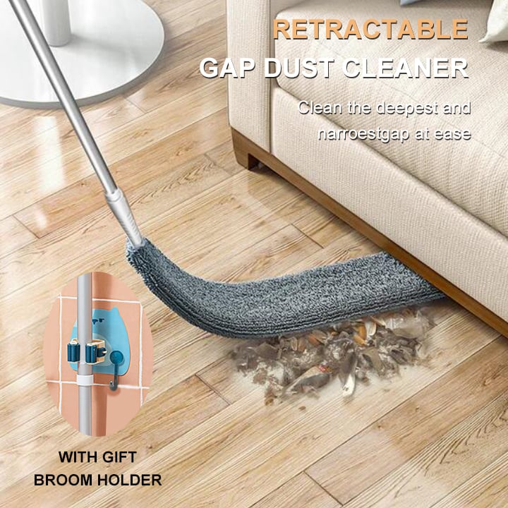 Last Day Promotion 49% OFF - Retractable Gap Dust Cleaner(Get gift-broom holder Free)