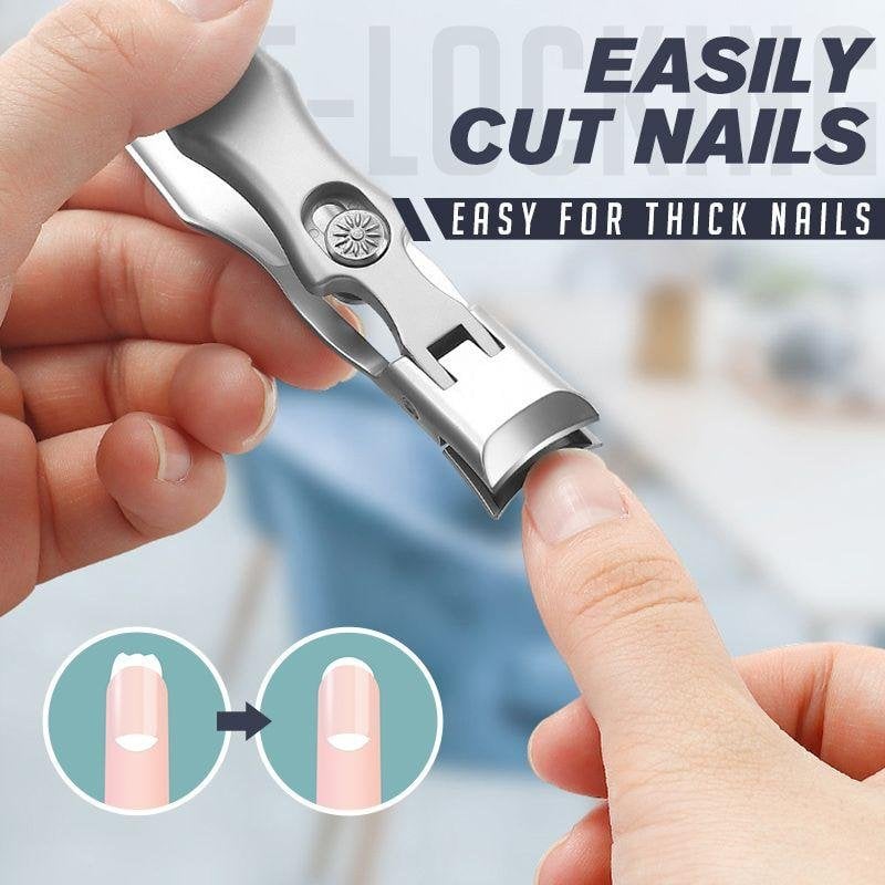 (Last Day Promotion - 50% OFF) Ultra Sharp Stainless Steel Nail Clippers For Thick Nails(With Leather Case)-BUY 2 GET EXTRA 10% OFF