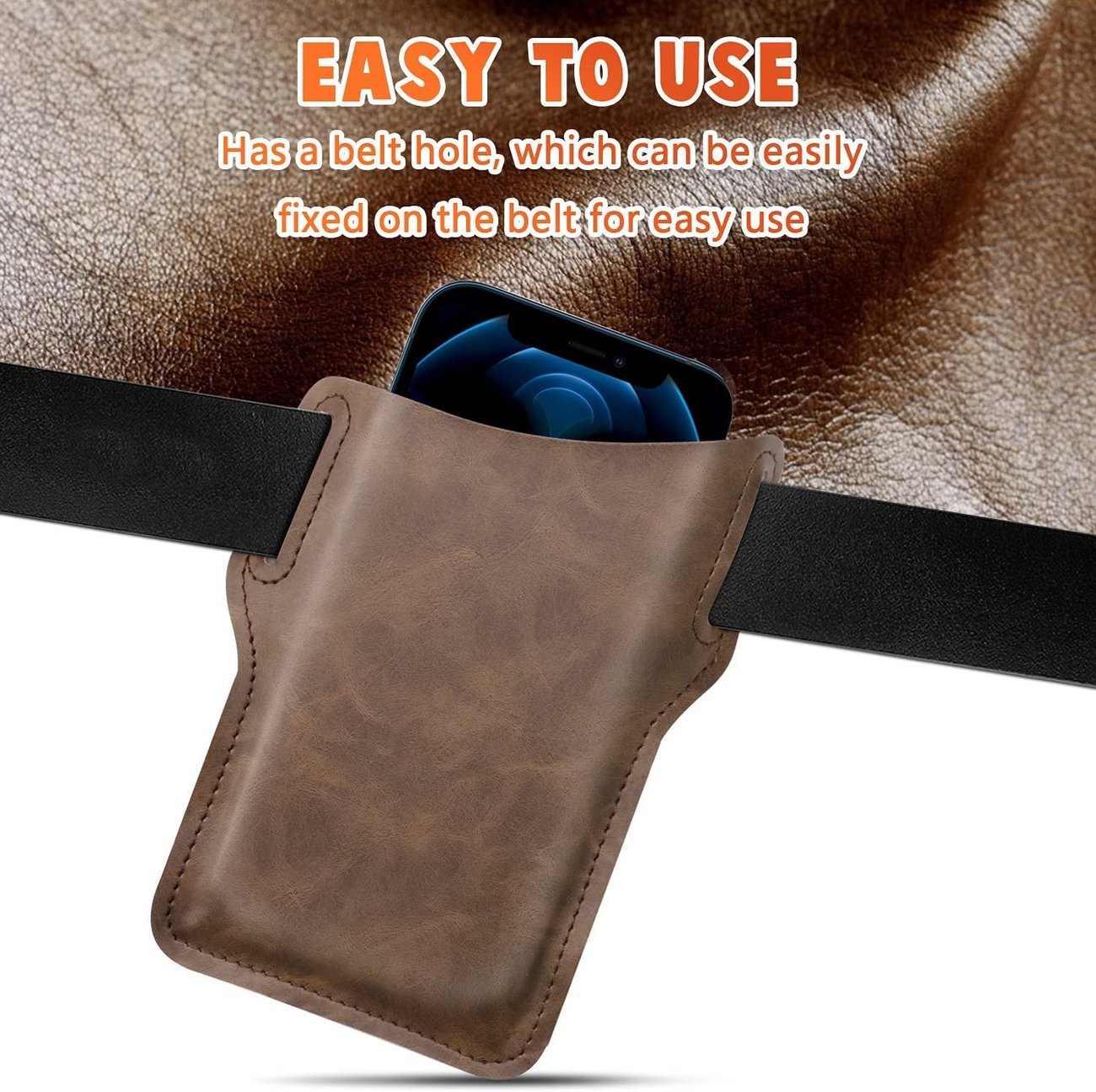 Last Day Promotion 50% OFF-Universal Leather Case Waist