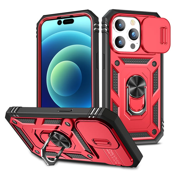 (Last Day Promotion - SAVE 48% OFF) Magnetic Car Finger Ring 3-in-1 Phone Case-BUY 3 GET EXTRA 15 % OFF