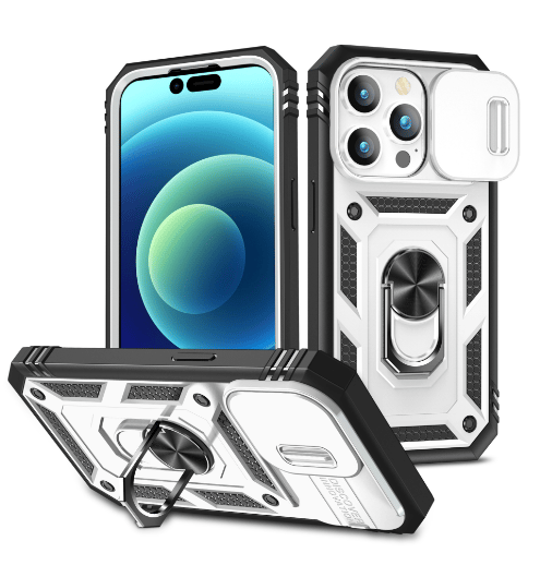 (Last Day Promotion - SAVE 48% OFF) Magnetic Car Finger Ring 3-in-1 Phone Case-BUY 3 GET EXTRA 15 % OFF