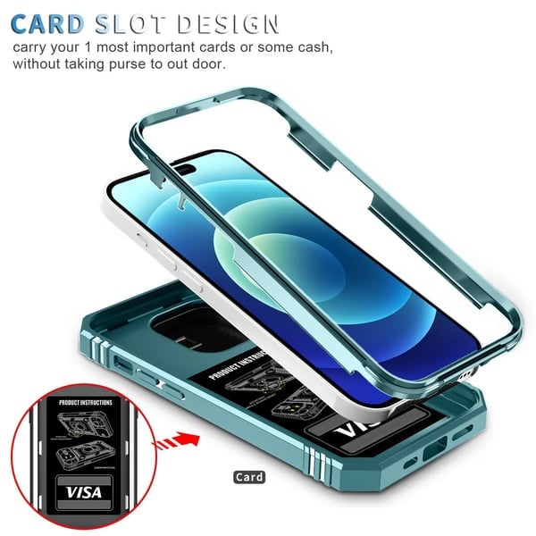 (Last Day Promotion - SAVE 48% OFF) Magnetic Car Finger Ring 3-in-1 Phone Case-BUY 3 GET EXTRA 15 % OFF