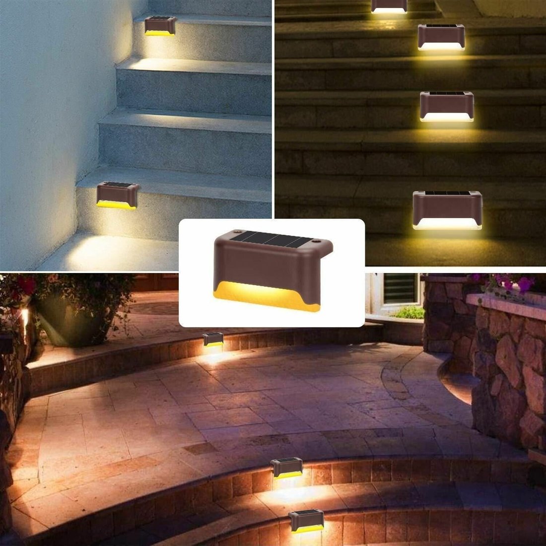 Last Day Promotion - Waterproof Outdoor Solar Deck Lights