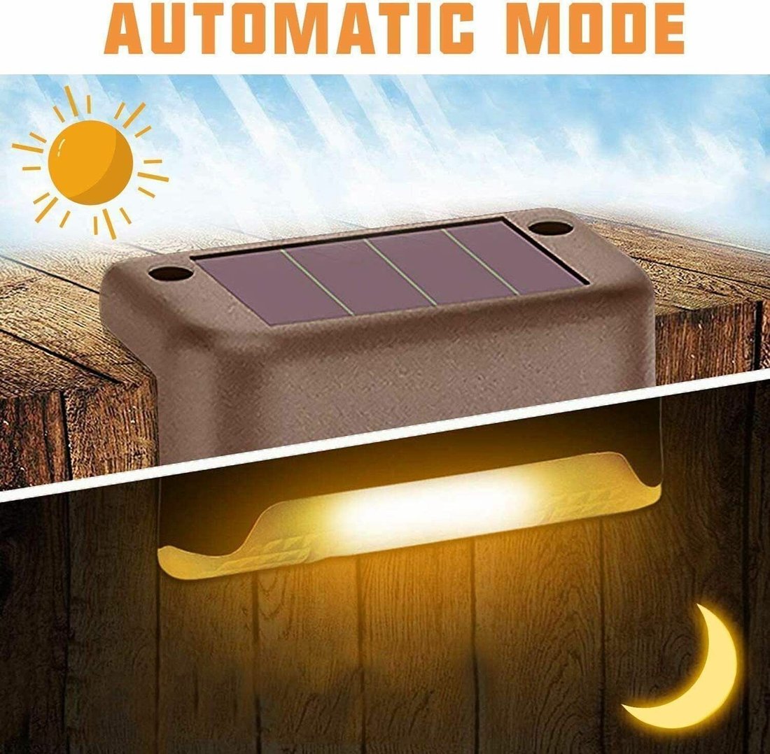 Last Day Promotion - Waterproof Outdoor Solar Deck Lights