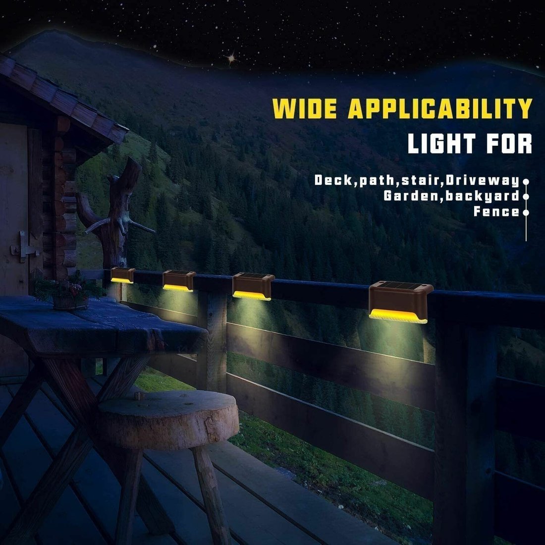 Last Day Promotion - Waterproof Outdoor Solar Deck Lights