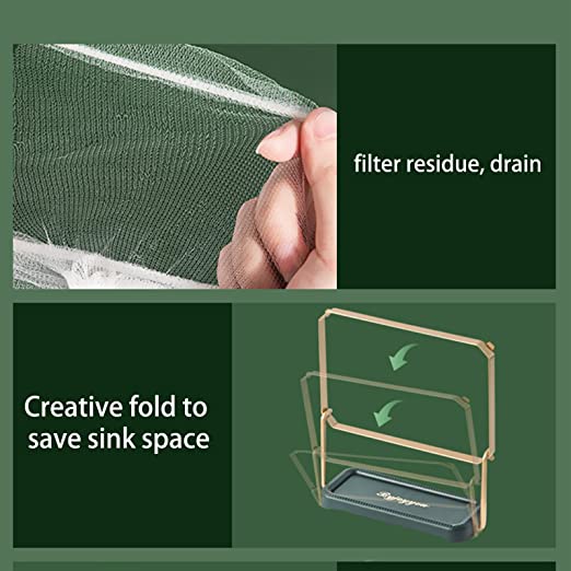 (Last Day Promotion-60% OFF) Kitchen Residue Filter Screen Holder - Includes 100 Bags (Buy 3 get 10% OFF)