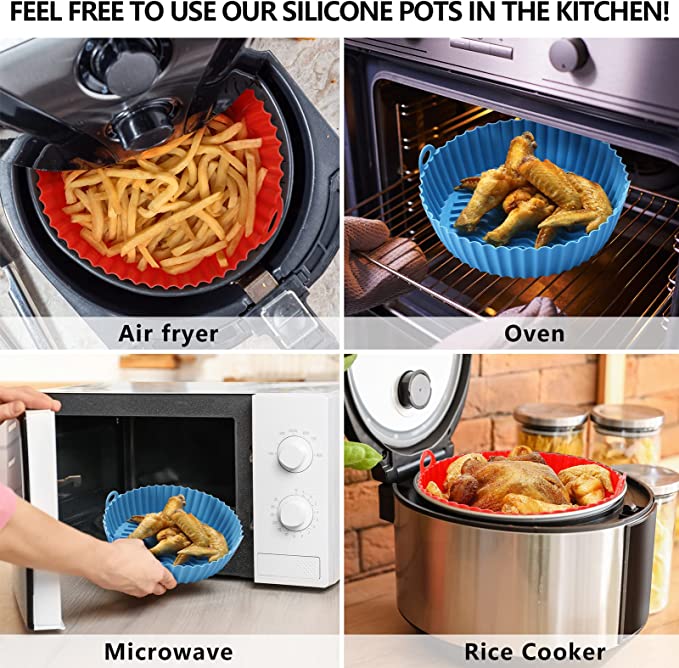 Last Day Sale 70% OFF - Air Fryer Silicone Baking Tray