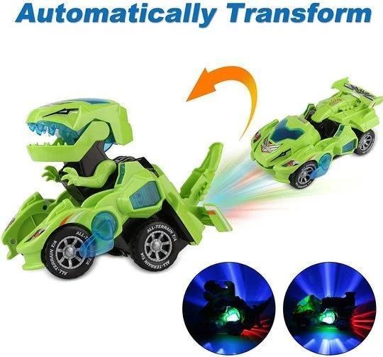 Last Day Special Sale 50% OFF - LED DINOSAUR TRANSFORMATION CAR TOY