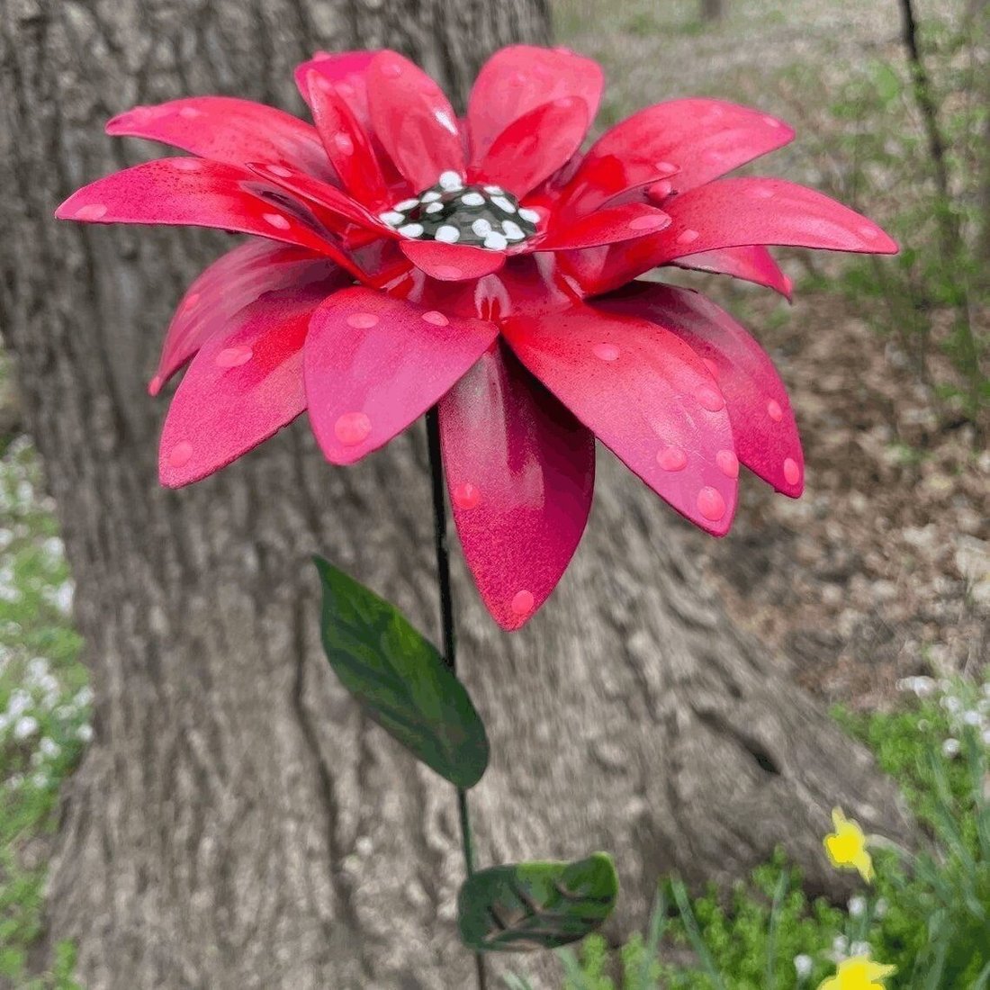 Last Day Special Sale 70% OFF - Metal Flowers Garden Stakes