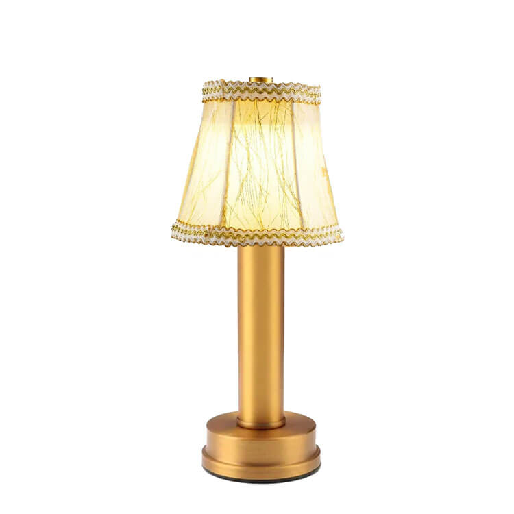 LED Rechargeable Cordless Metal Table Lamp