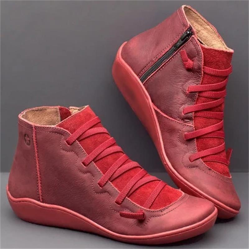 Libiyi Vintage Ankle Boots