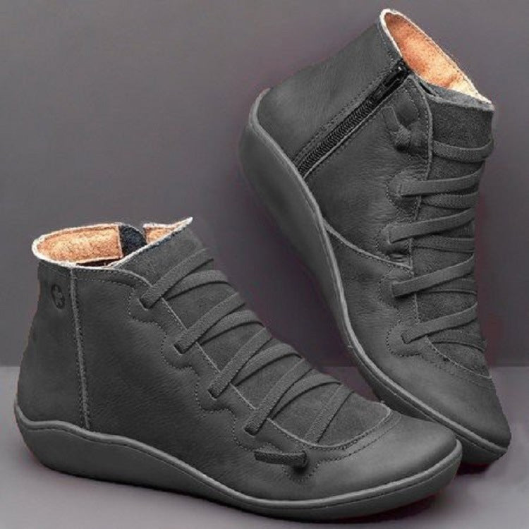 Libiyi Vintage Ankle Boots