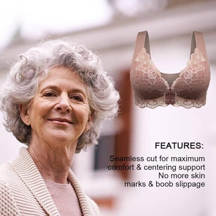 Lily®FRONT CLOSURE '5D' SHAPING PUSH UP WIRELESS BRA (BUY 1 GET 2 FREE)