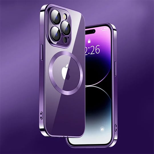 (Limit Discounts -43% OFF) Electroplating Wireless Magnetic Charging All-Inclusive Lens iPhone Case