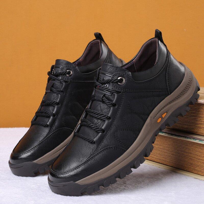 MEN'S CASUAL HAND STITCHING ARCH SUPPORT & NON-SLIP BREATHABLE SHOES