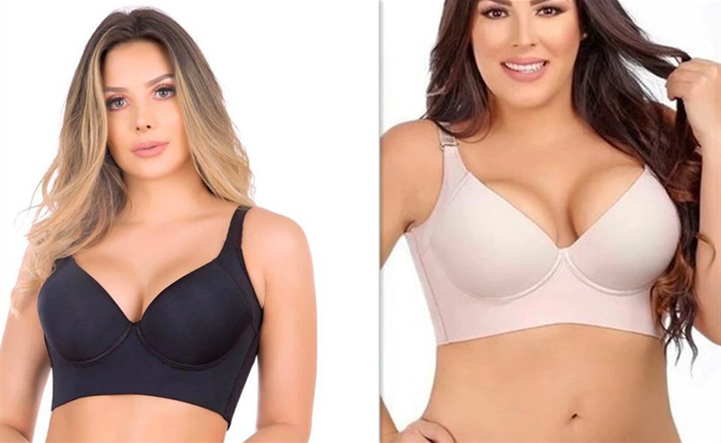 MOTHER'S DAY FASHION SEAMLESS PLUNGE BRA 