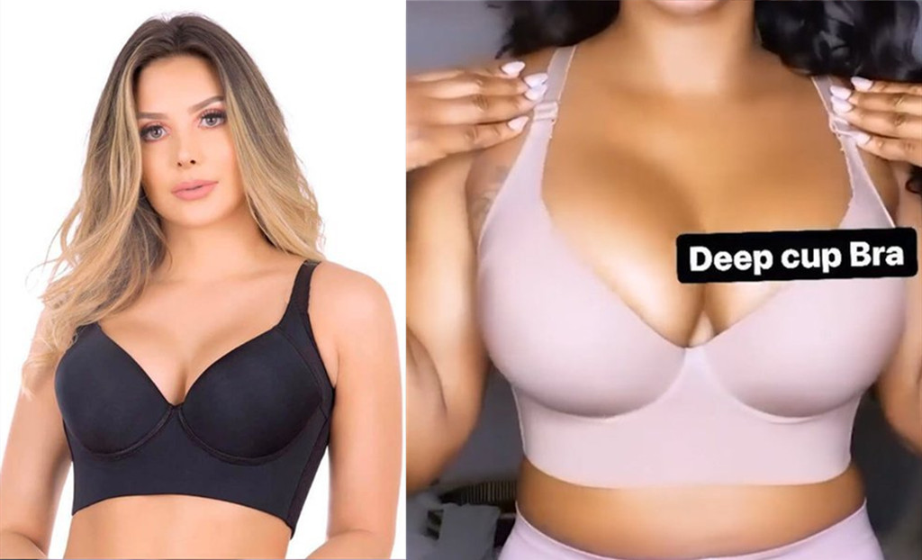 MOTHER'S DAY FASHION SEAMLESS PLUNGE BRA 