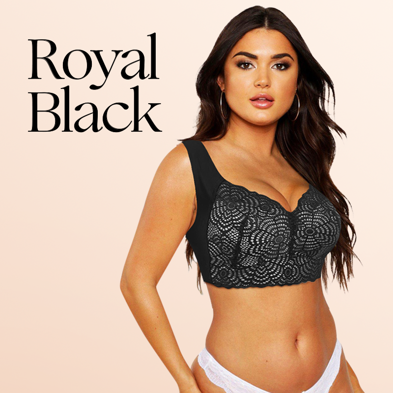 MOTHER'S DAY SALE - ULTIMATE LIFT FULL-FIGURE SEAMLESS LACE CUT-OUT BRA