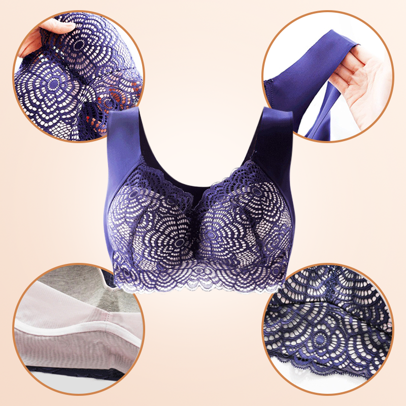 MOTHER'S DAY SALE - ULTIMATE LIFT FULL-FIGURE SEAMLESS LACE CUT-OUT BRA