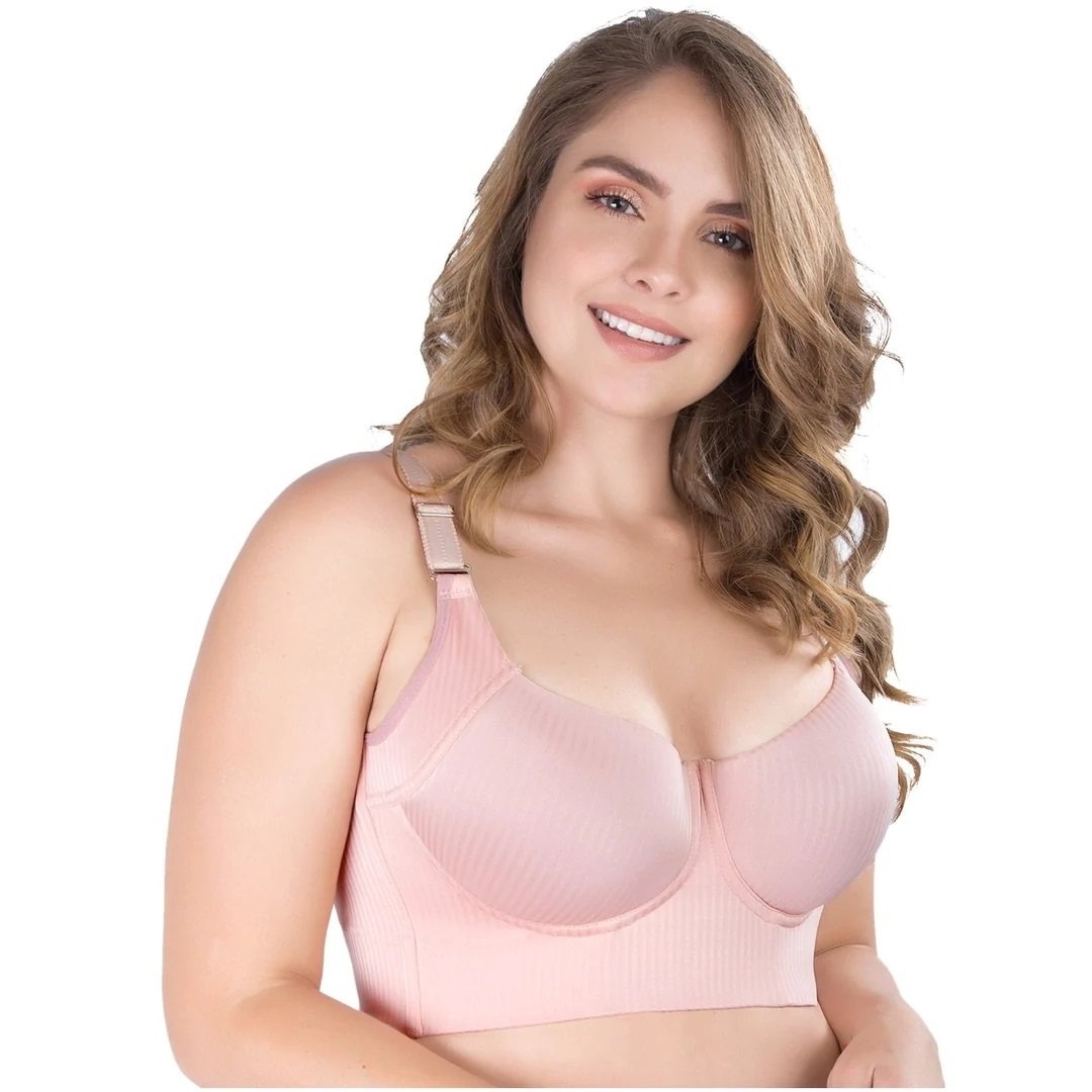 New Women Fashion Deep Cup Bra - Bra with shapewear incorporated (Size runs the same as regular bras)