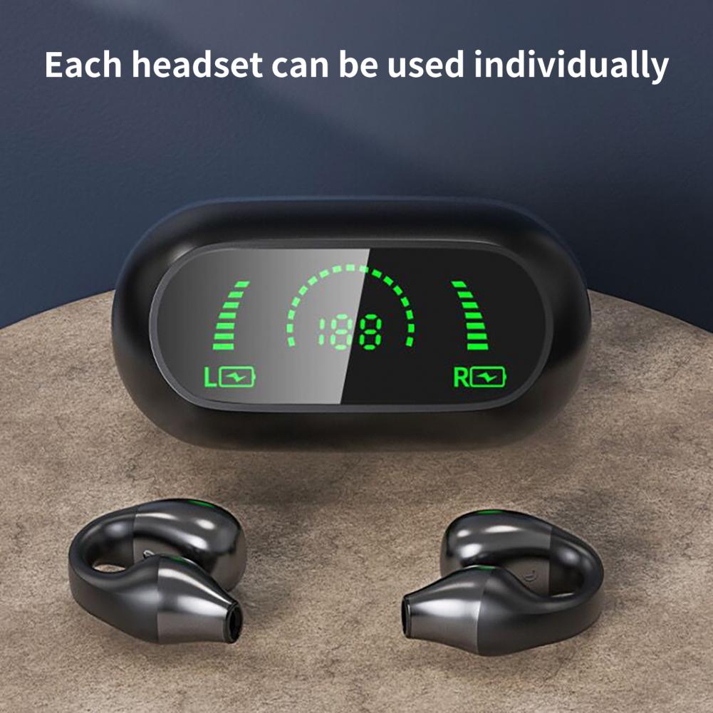 New Year Promotion 49% OFF - Wireless Ear Clip Bone Conduction Headphones