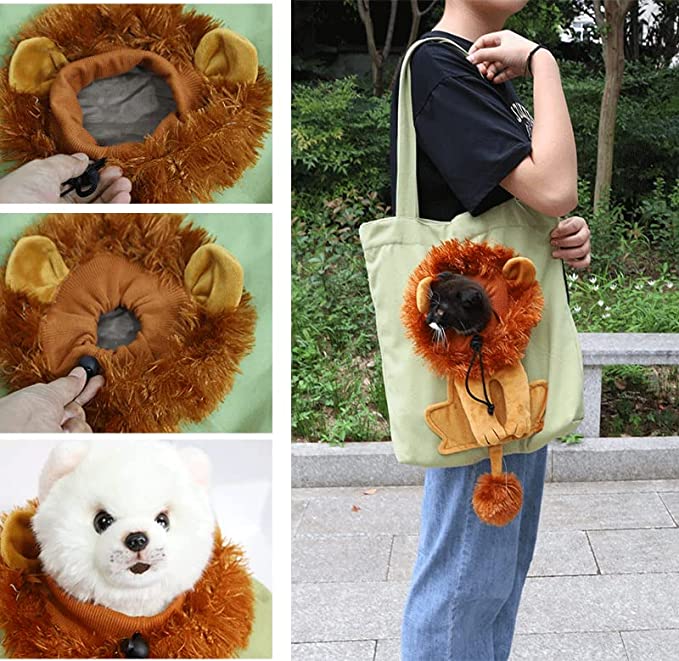 One day sale, 70% off everything! Pet Canvas Shoulder Carrying Bag