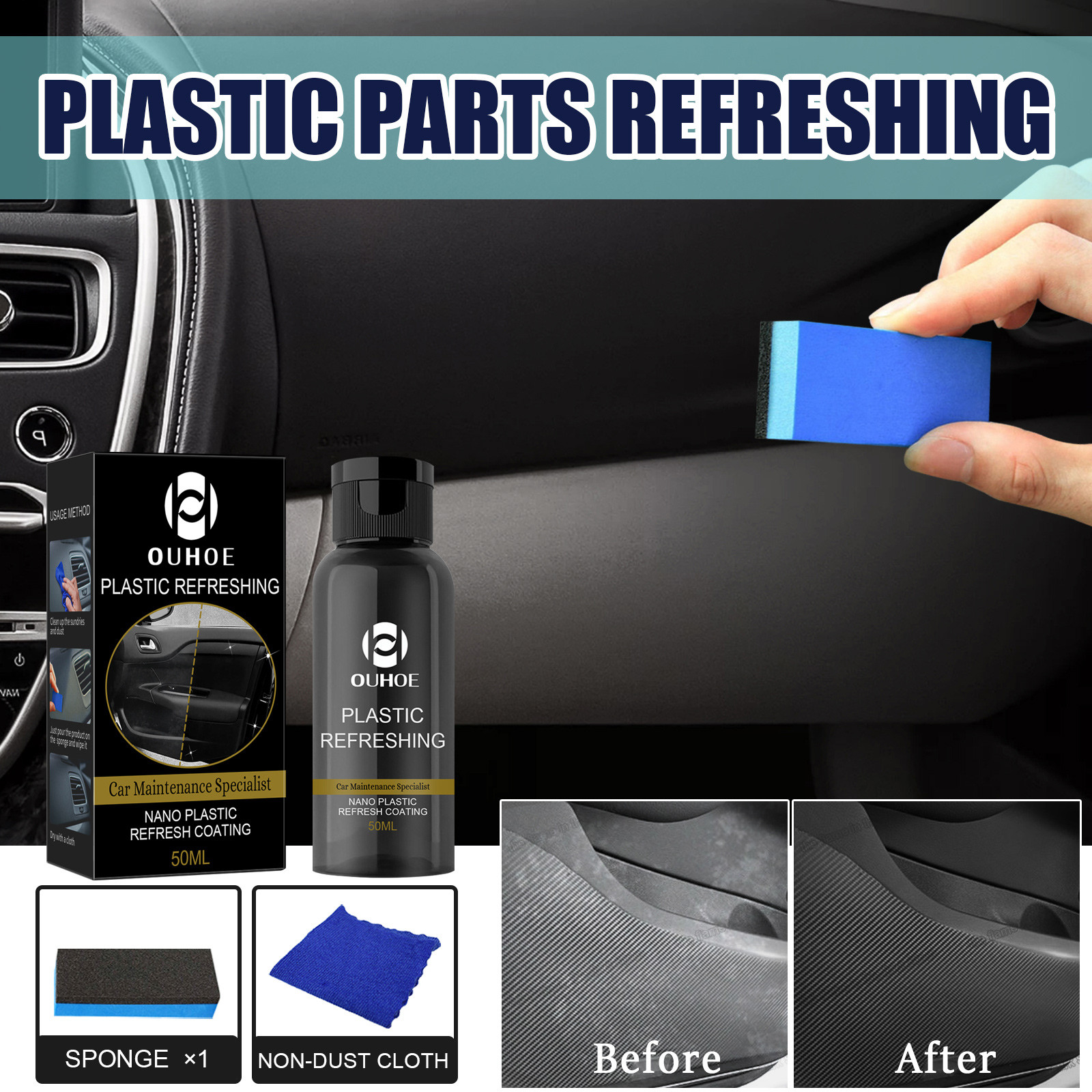 Plastic Revitalizing Coating Agent(Buy 2 get 1 free)