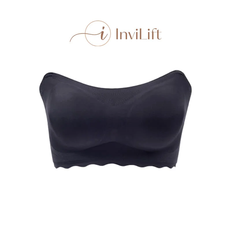 Plus size Sexy Strapless Invisible Push Up Bra