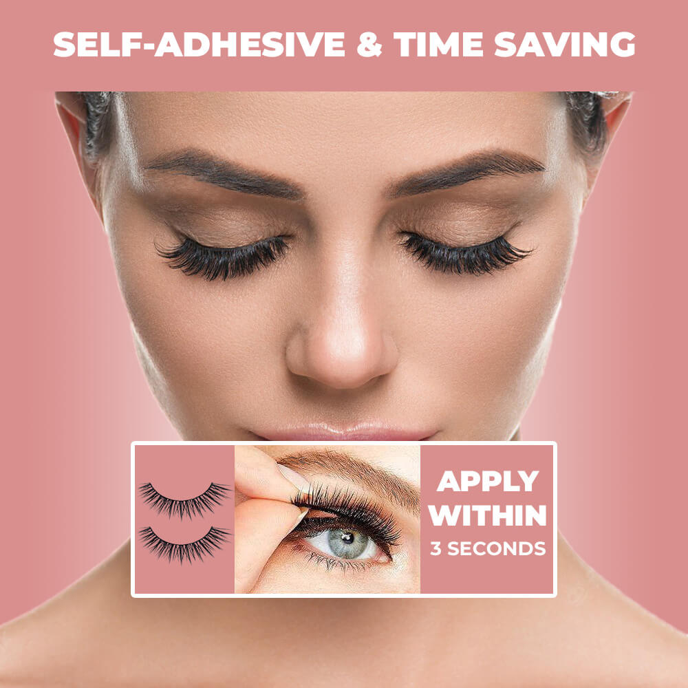 Reusable Self-Adhesive Eyelashes