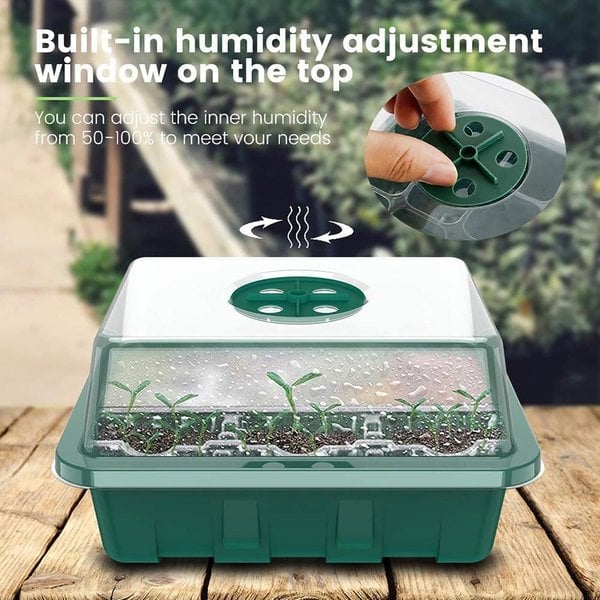 Seed Starter Trays with Grow Light