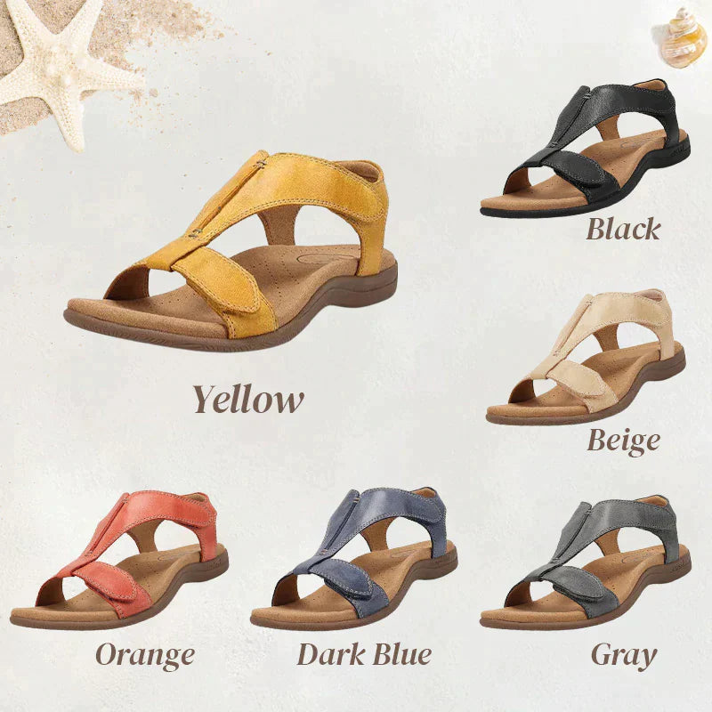 Skin adjustable orthotic sandals