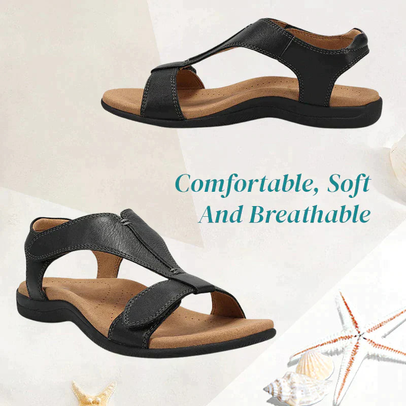 Skin adjustable orthotic sandals