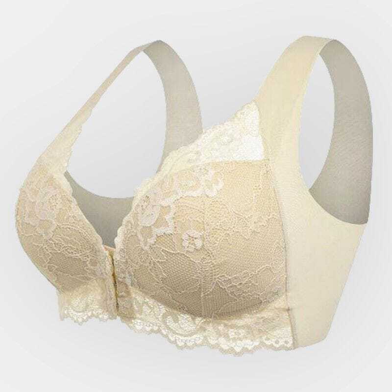 SORA BRA - Front Closure 5D Shaping Push Up Bra - Seamless, Beauty Back, Comfy