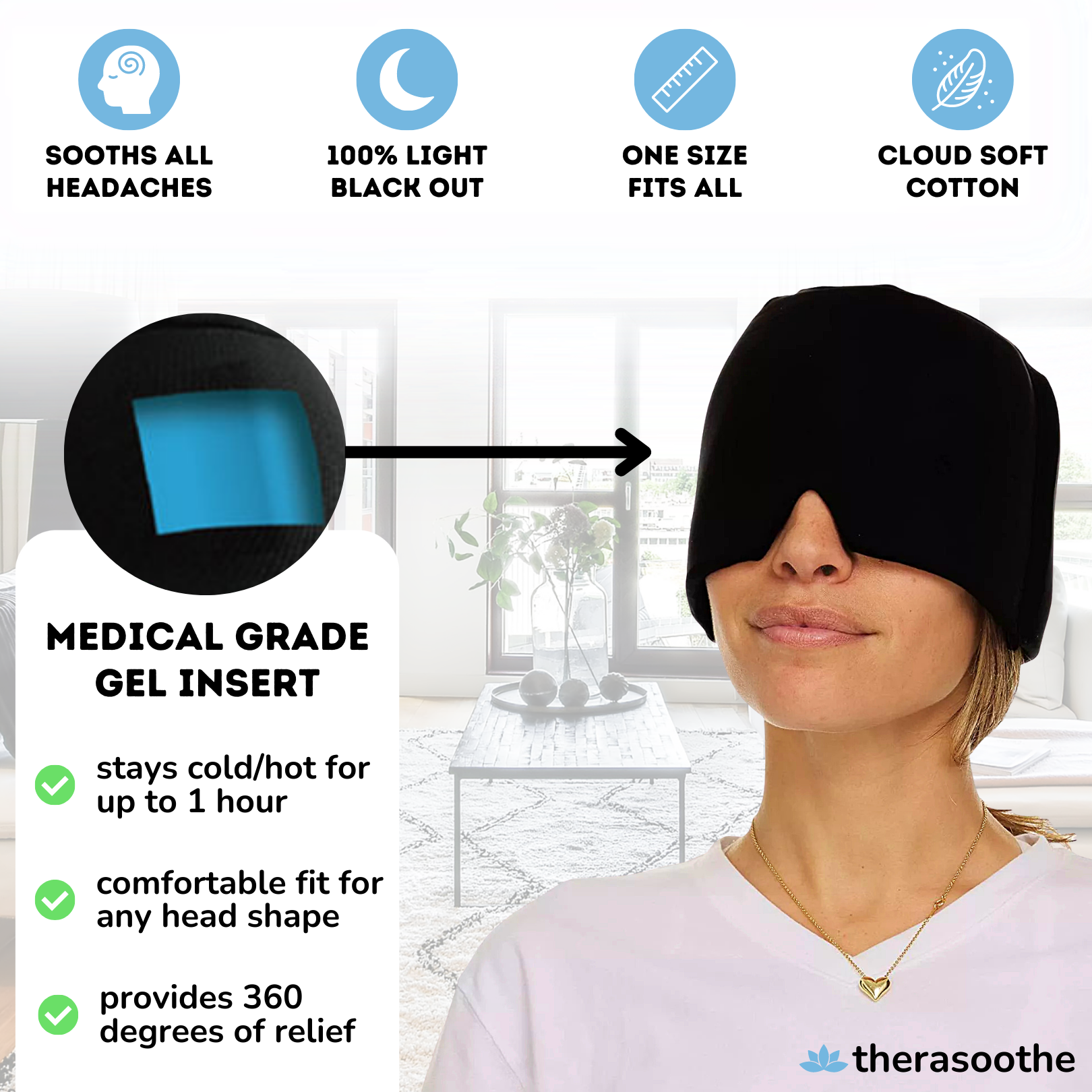 TheraSoothe™ Migraine Relief Cap