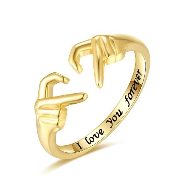 To My Beautiful Daughter – I Love You Forever Ring