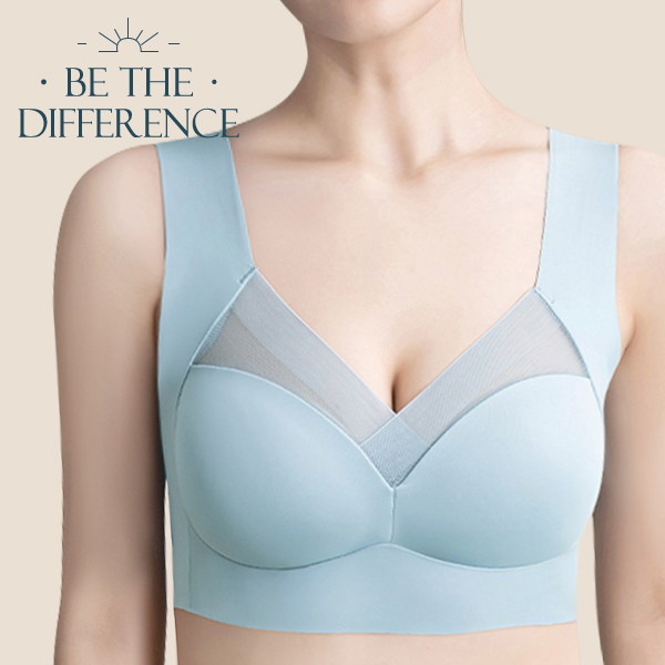 Truekind Comfort Wirefree Bra Fits DD+