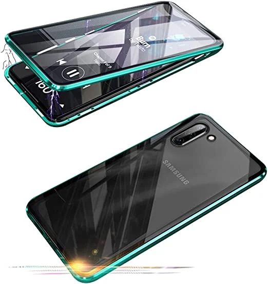 Upgraded Two Side Tempered Glass Magnetic Adsorption Phone Case For Samsung Galaxy Note10+5G Note10+ Note10 Note10Lite Note20 Note20Ultra