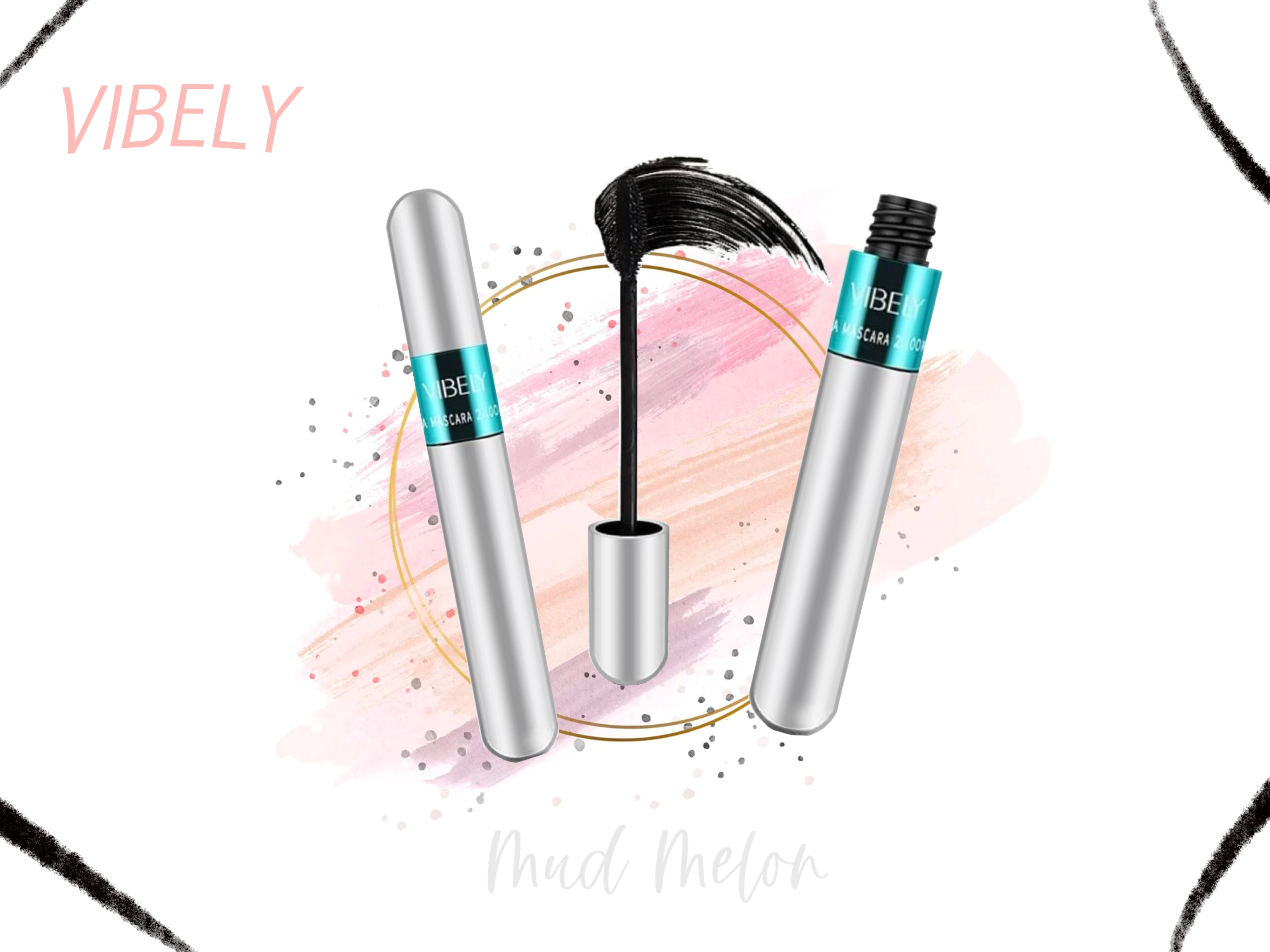 VIBELY 4D Mascara Beauty - Vegan & Organic