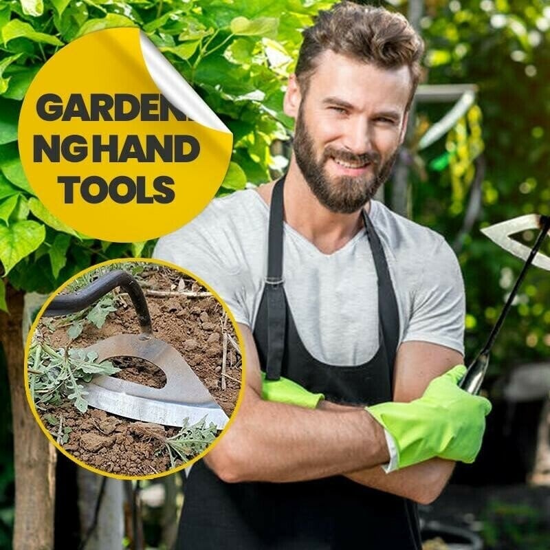 defdcorate  Warm Promotion 49% Off - 2023 NEW All-steel Hardened Hollow Hoe (Top choice for gardening)