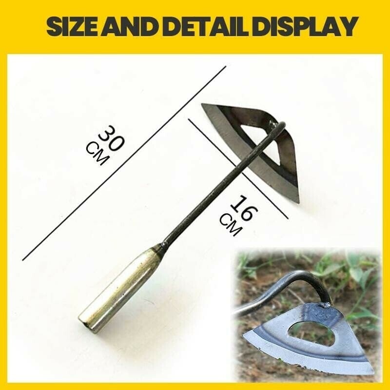 defdcorate  Warm Promotion 49% Off - 2023 NEW All-steel Hardened Hollow Hoe (Top choice for gardening)