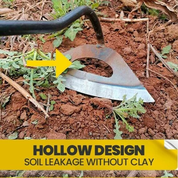 defdcorate  Warm Promotion 49% Off - 2023 NEW All-steel Hardened Hollow Hoe (Top choice for gardening)