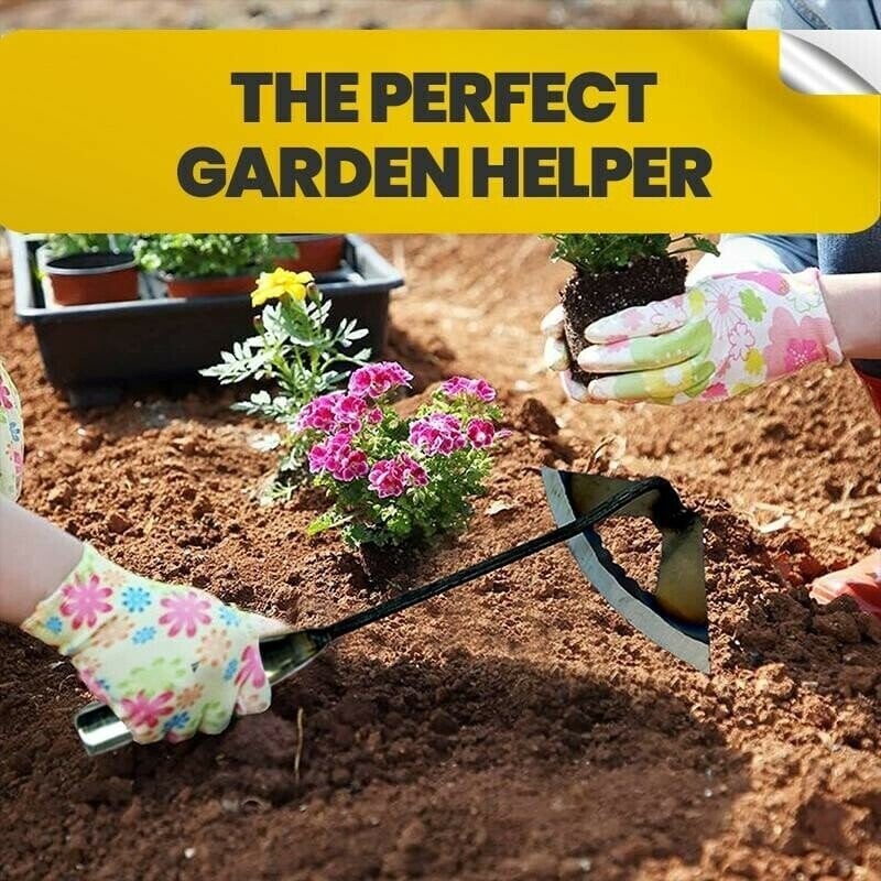 defdcorate  Warm Promotion 49% Off - 2023 NEW All-steel Hardened Hollow Hoe (Top choice for gardening)