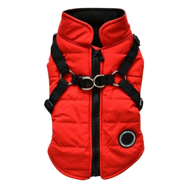 Waterproof Dog Vest With Harness